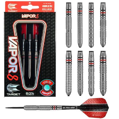 TARGET VAPOR 8 80% TUNGSTEN DARTS – 21, 22, 23, 24, 25, 26, 28 &amp; 32GM