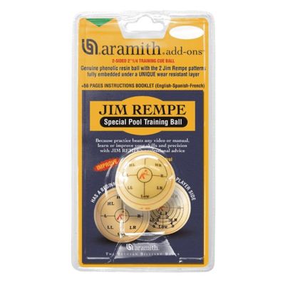 TRAINING BALL - ARAMITH - JIM REMPE 9 BALL 2 1/4"