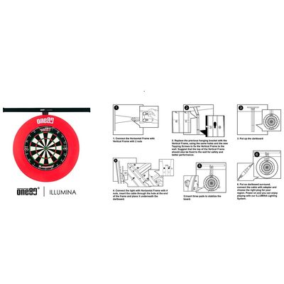 DARTBOARD LIGHT SYSTEM - 180 ILLUMINA