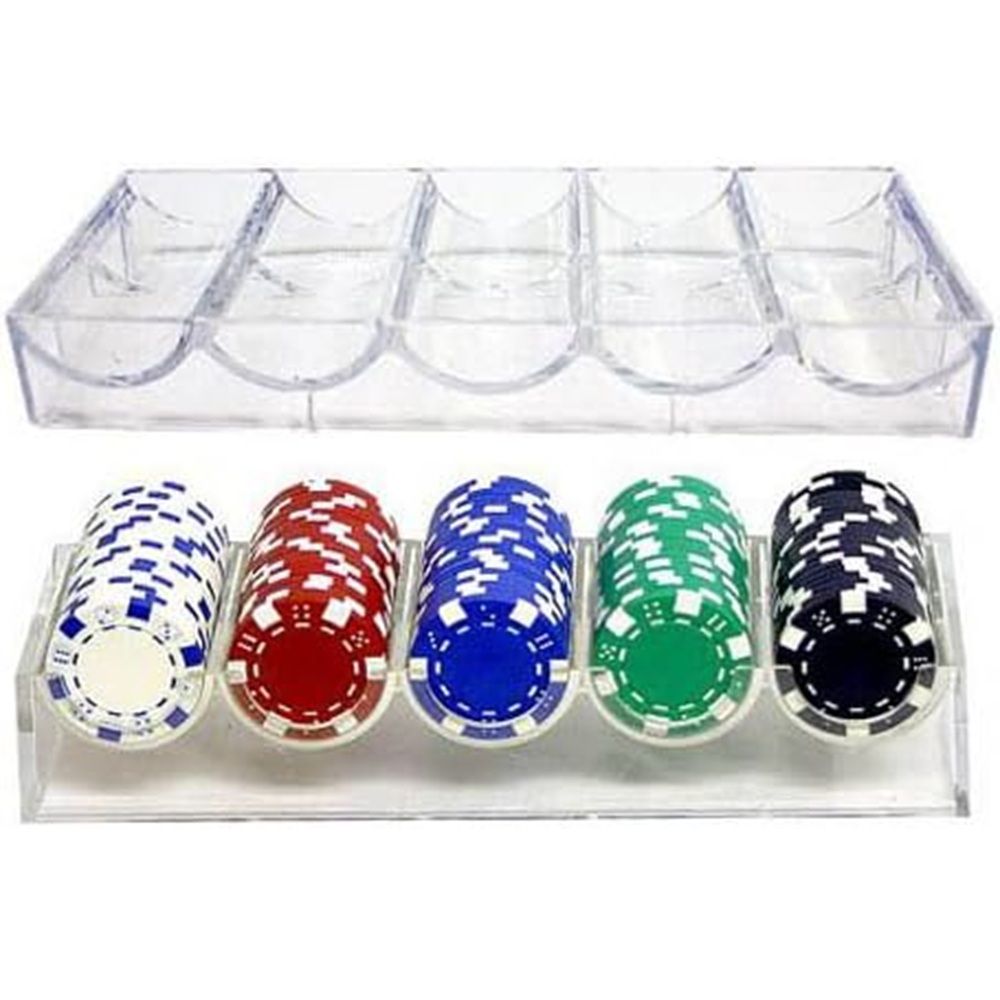 POKER CHIPS - 100 PIECES