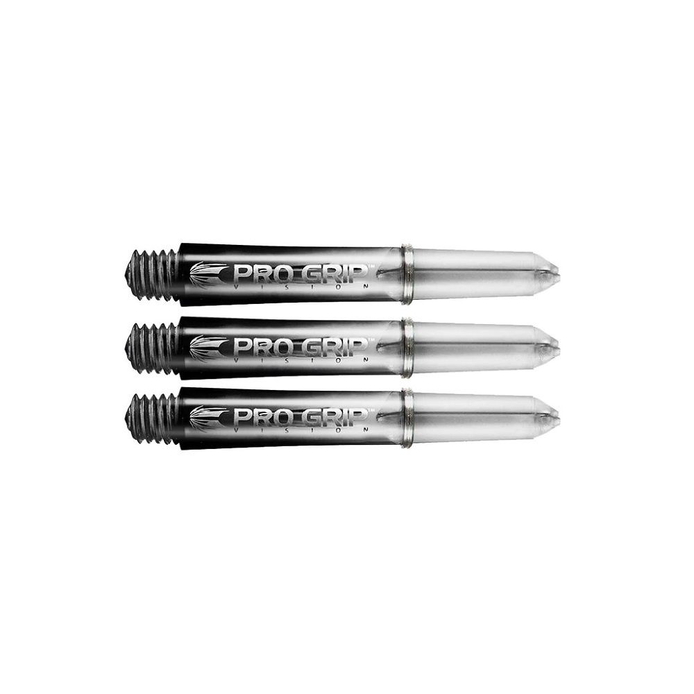 TARGET - PRO GRIP VISION SHAFTS, Colour: BLACK, LENGTH: SHORT