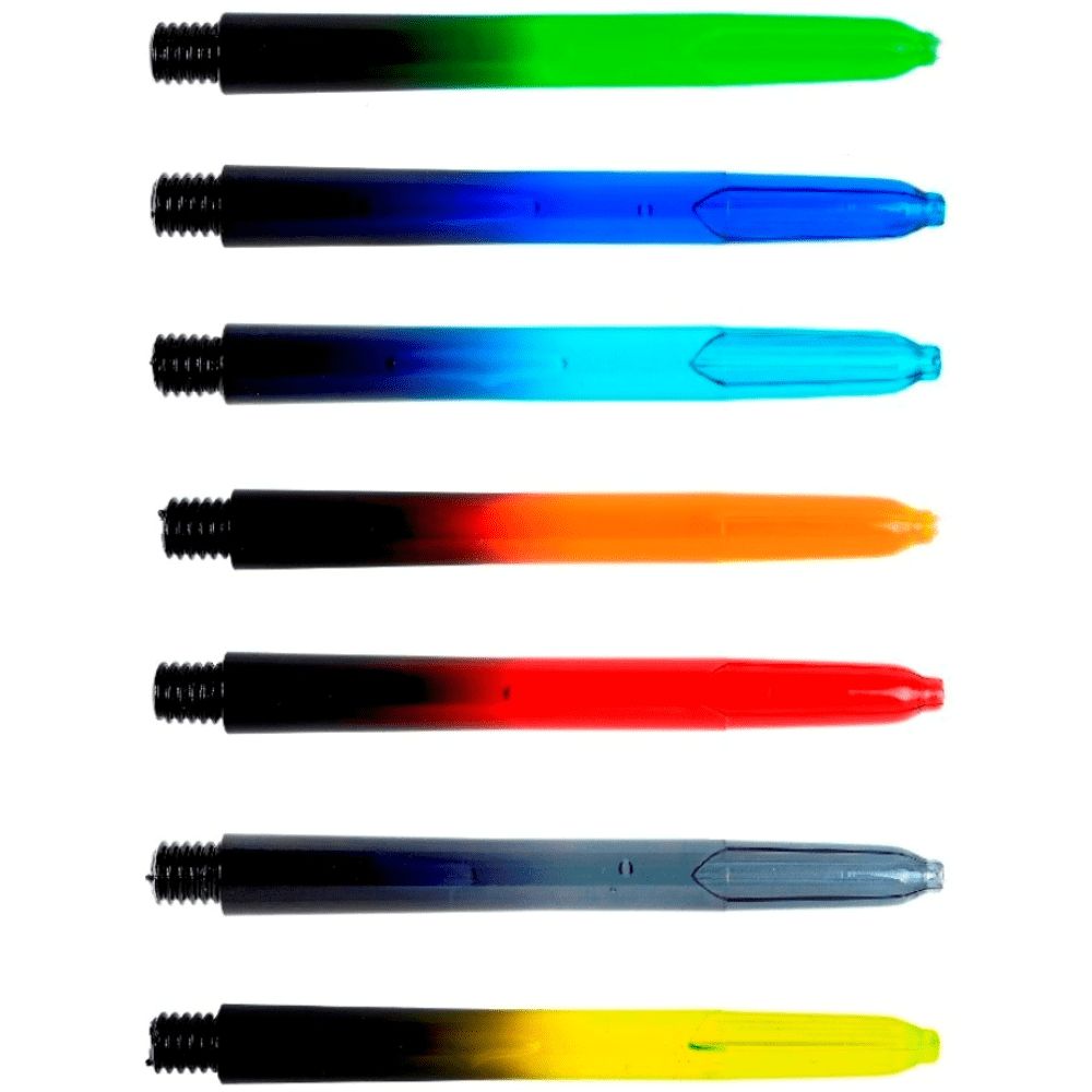 VIGNETTE DUO TONE SHAFTS - 2BA THREAD - SHORT &amp; MED/STD, Colour: GREY, LENGTH: SHORT