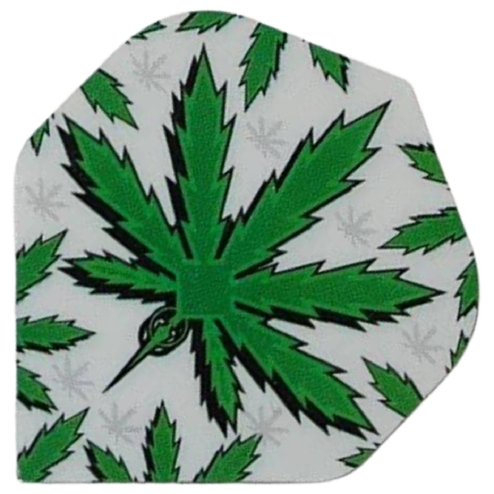 METRO FLIGHTS - EMBLEM - STANDARD, DESIGN: GREEN LEAF