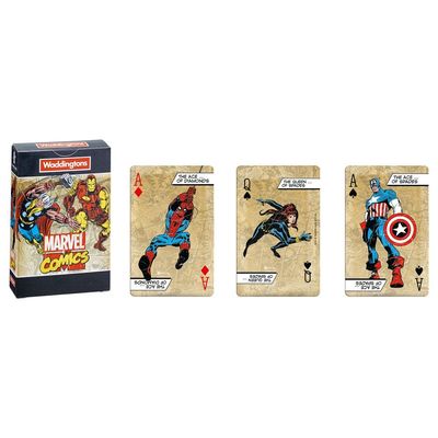 PLAYING CARDS – WADDINGTON MARVEL COMICS