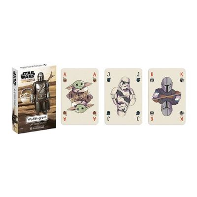PLAYING CARDS - WADDINGTON STAR WARS MANDALORIAN