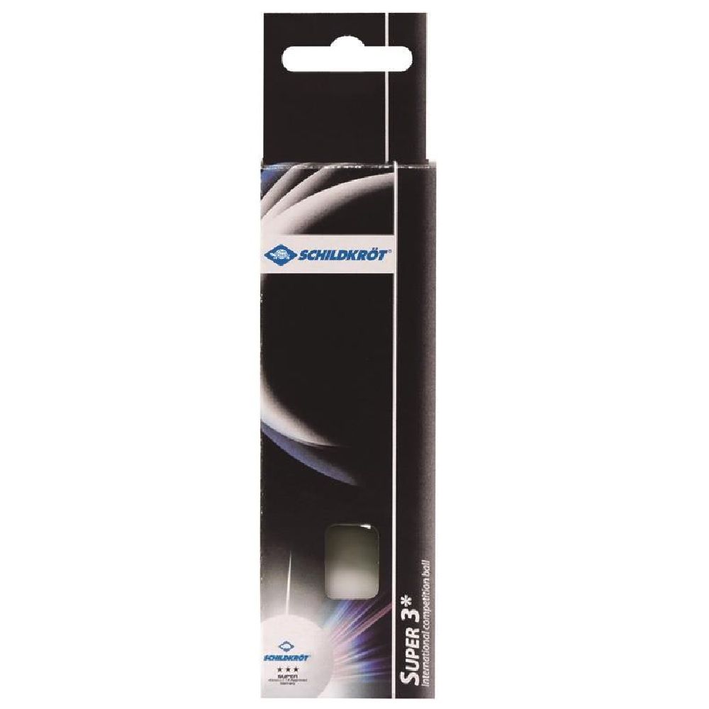 TABLE TENNIS BALLS - DONIC SCHILDKROT - CHAMPION ITTF 3 PACK