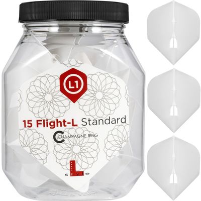 L-STYLE L-FLIGHTS CHAMPAGNE SOFT - JAR OF 15