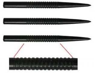 PATTERNED DART POINTS - RINGED - 32MM