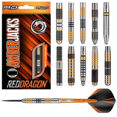 RED DRAGON AMBERJACK 90% TUNGSTEN DARTS - 21, 22, 23, 24, 25, 26, 27, 28 &amp; 30GM