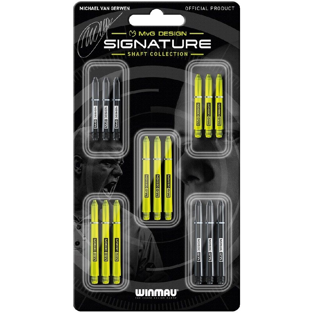 WINMAU SHAFTS - MVG - SIGNATURE COLLECTION