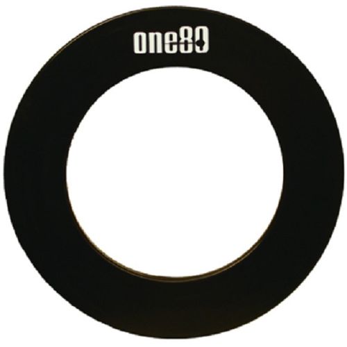 DARTBOARD SURROUND - ONE80 - 1 PIECE, Colour: BLACK