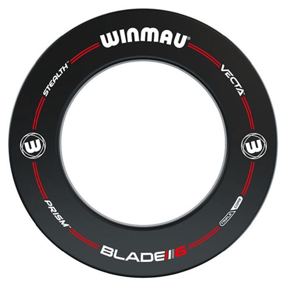 DARTBOARD SURROUND – WINMAU – NEW DESIGNS, DESIGN: BLADE 6 BLACK