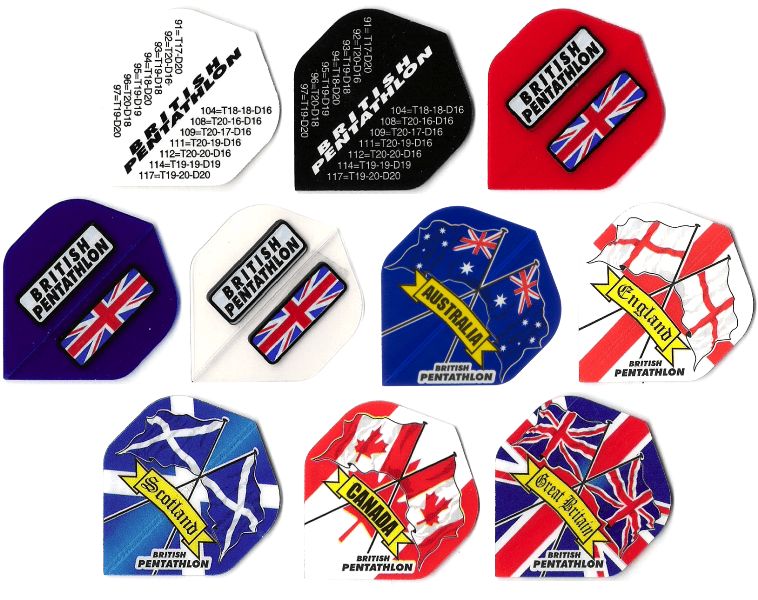 PENTATHLON FLIGHTS - BRITISH  - STANDARD, DESIGN: CANADA