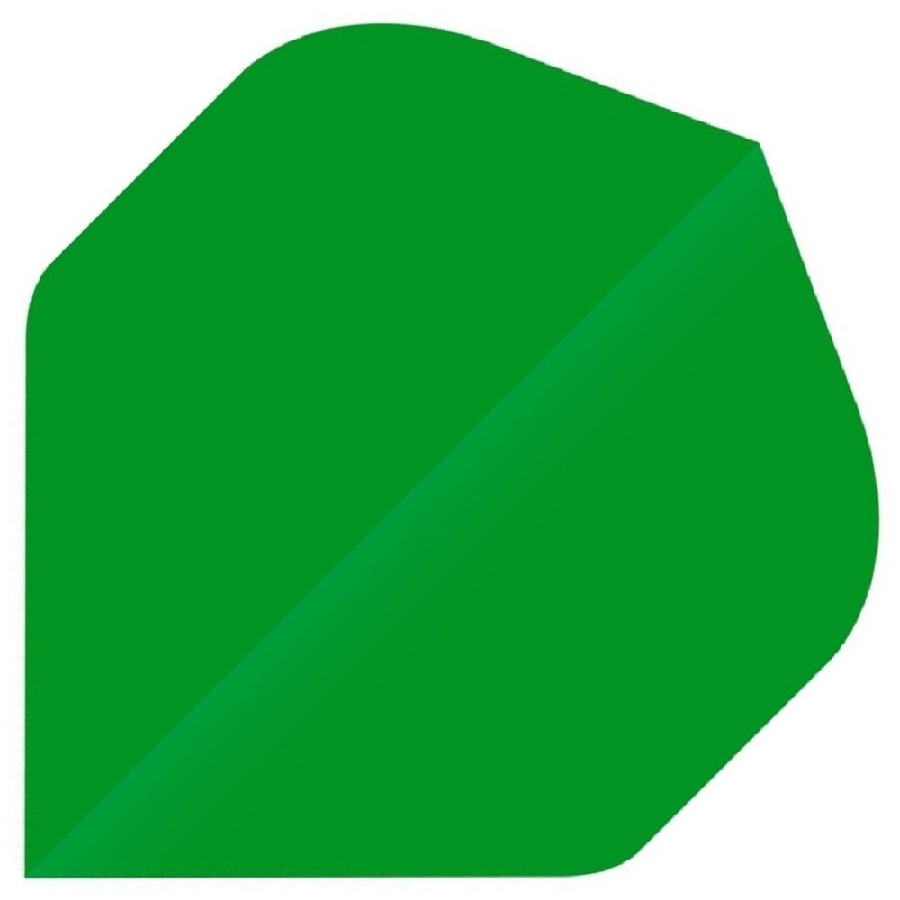POLY FLIGHTS - PLAIN - STANDARD, Colour: GREEN