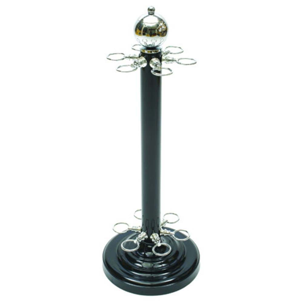 CUE STAND - METAL DELUXE, Colour: BLACK/CHROME