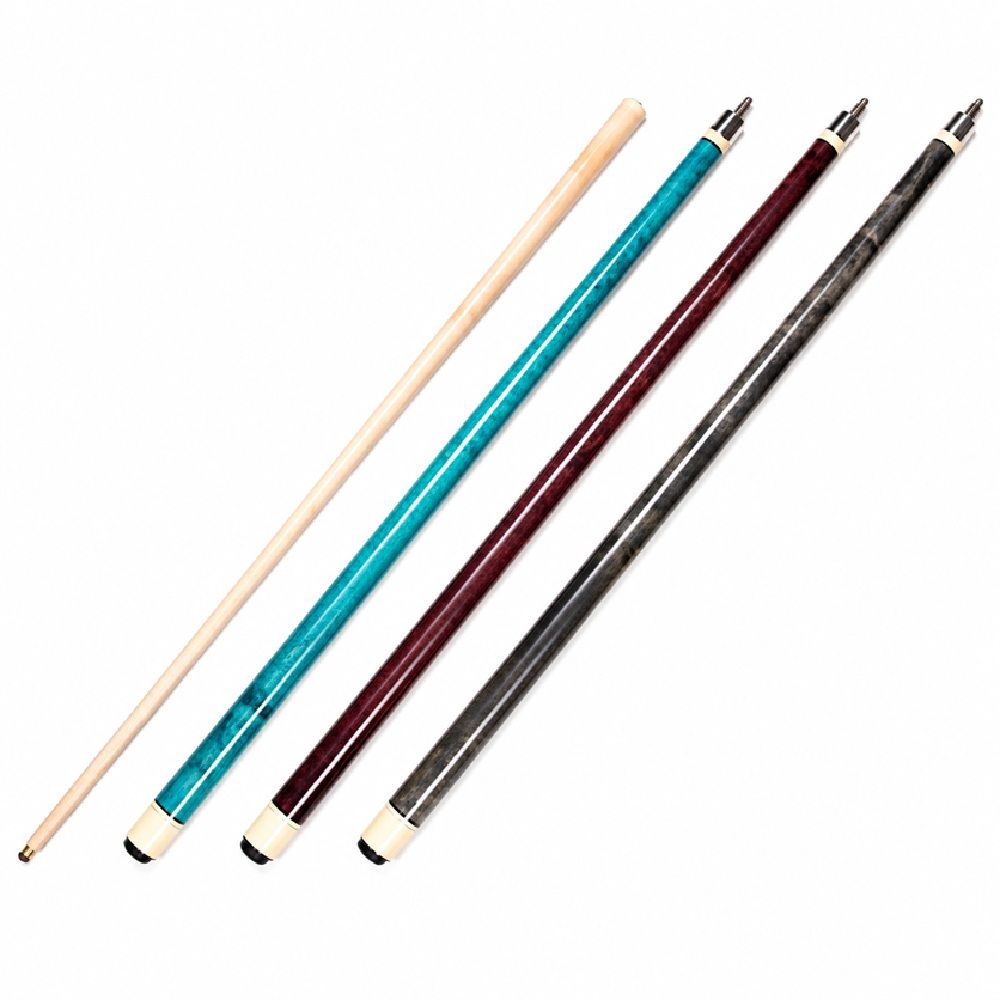 2 PIECE MAPLE CUE - LUMEX DYED - 57" 9.5/12.5MM