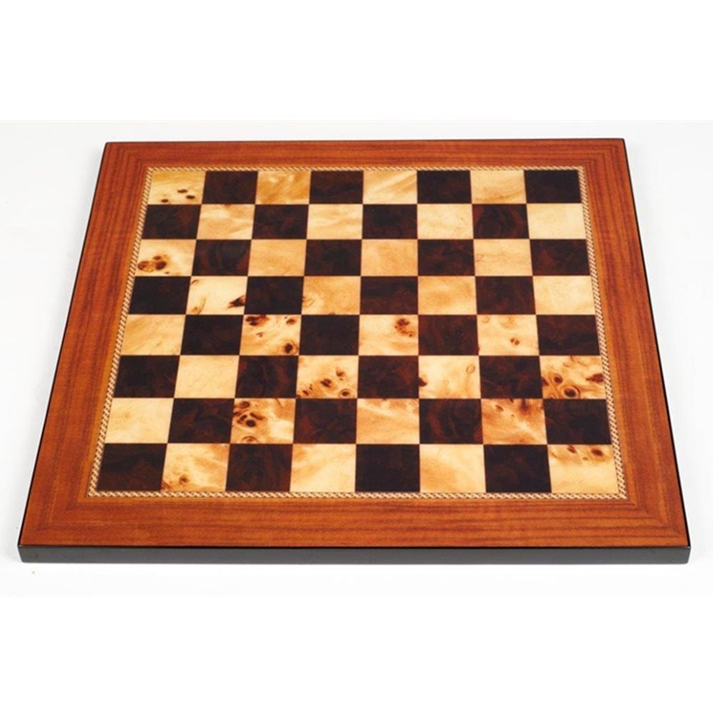CHESS BOARD -  DAL ROSSI WALNUT  - 50CM