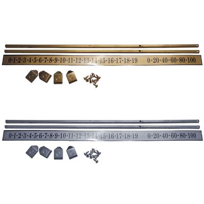 SCOREBOARD POINTER RAIL CHROME