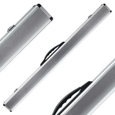 CUE CASE - 2 PIECE W/EXTENSION 90CM/35" - ALUMINIUM DIMPLE