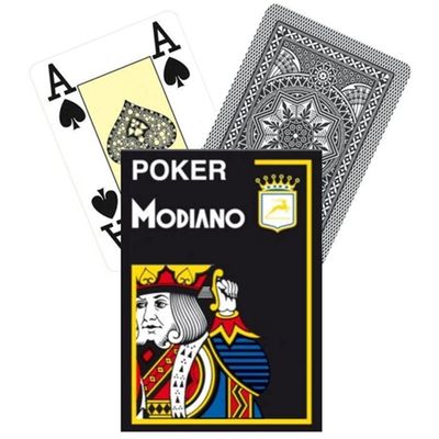 PLAYING CARDS - MODIANO POKER PLASTIC