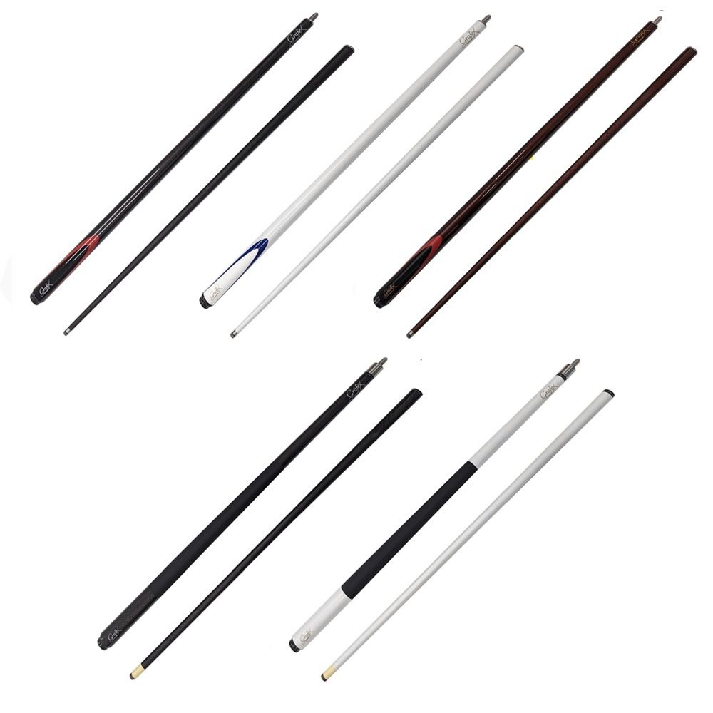 2 PIECE GRAPHITE CUE - GRAFEX SUPREME - 9 OR 13MM