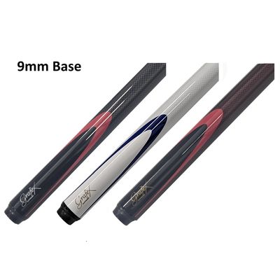 2 PIECE GRAPHITE CUE - GRAFEX SUPREME - 9 OR 13MM