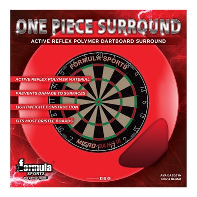 DARTBOARD SURROUND - FORMULA - 1 PIECE