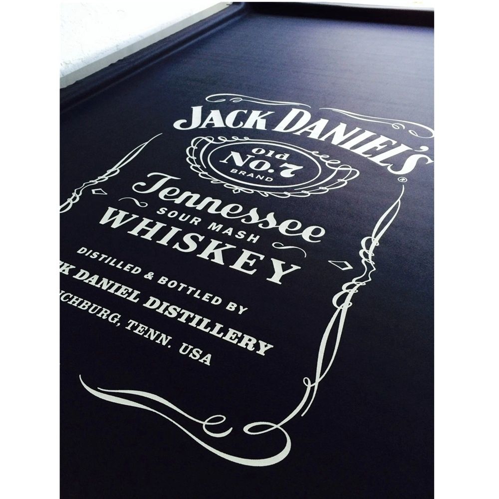 HAINSWORTH® SMART POOL TABLE CLOTH - 7FT - JACK DANIEL'S