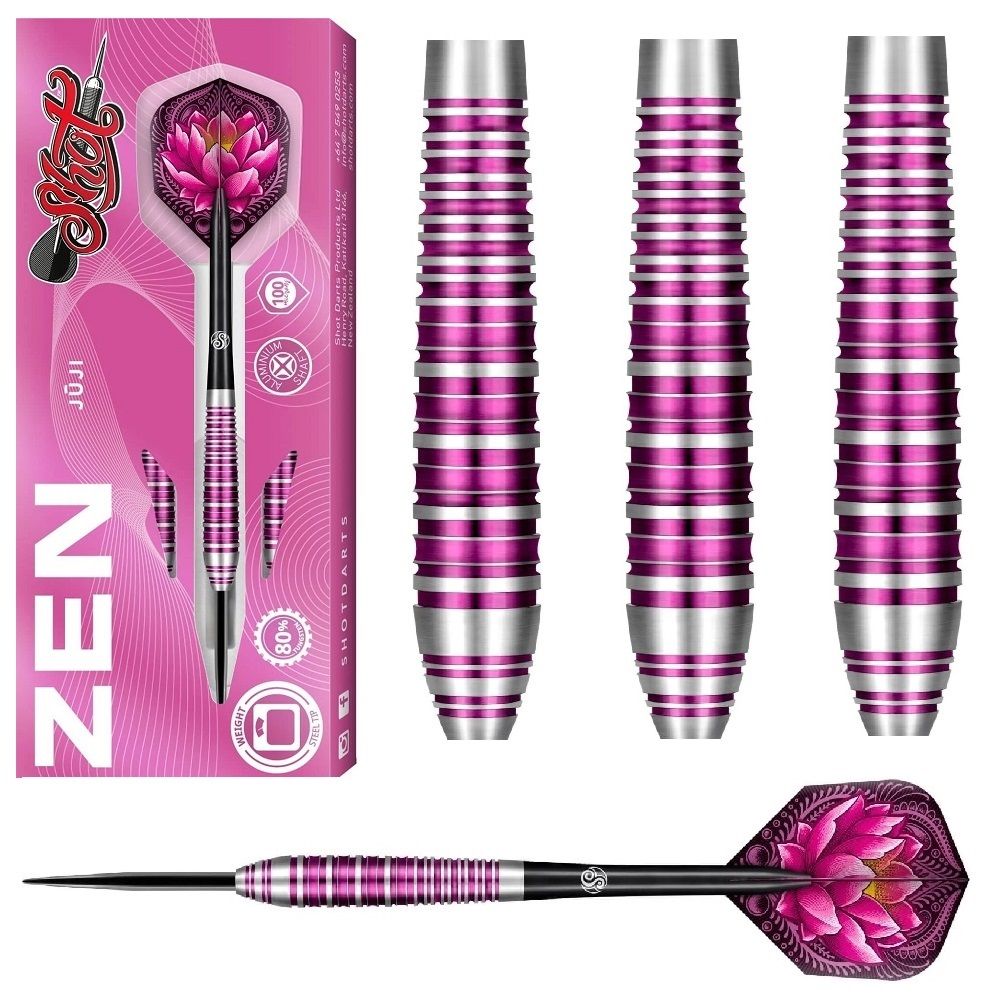 SHOT TUNGSTEN DART 80% -  ZEN JUJI - 23, 24, 26, 28GM