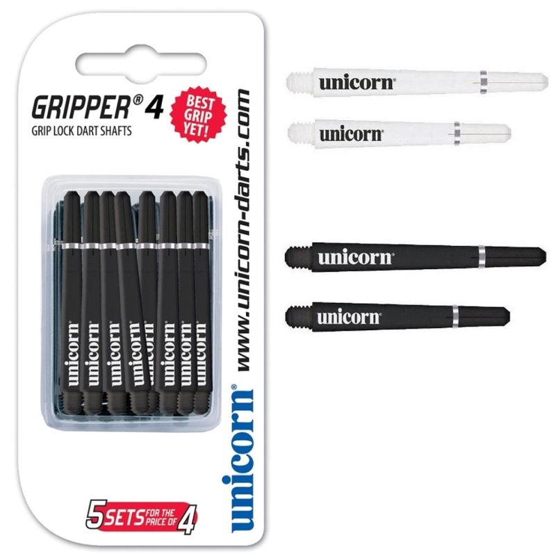 UNICORN GRIPPER 4 SHAFTS – VALUE PACK OF 5 – SHORT &amp; MED/STD