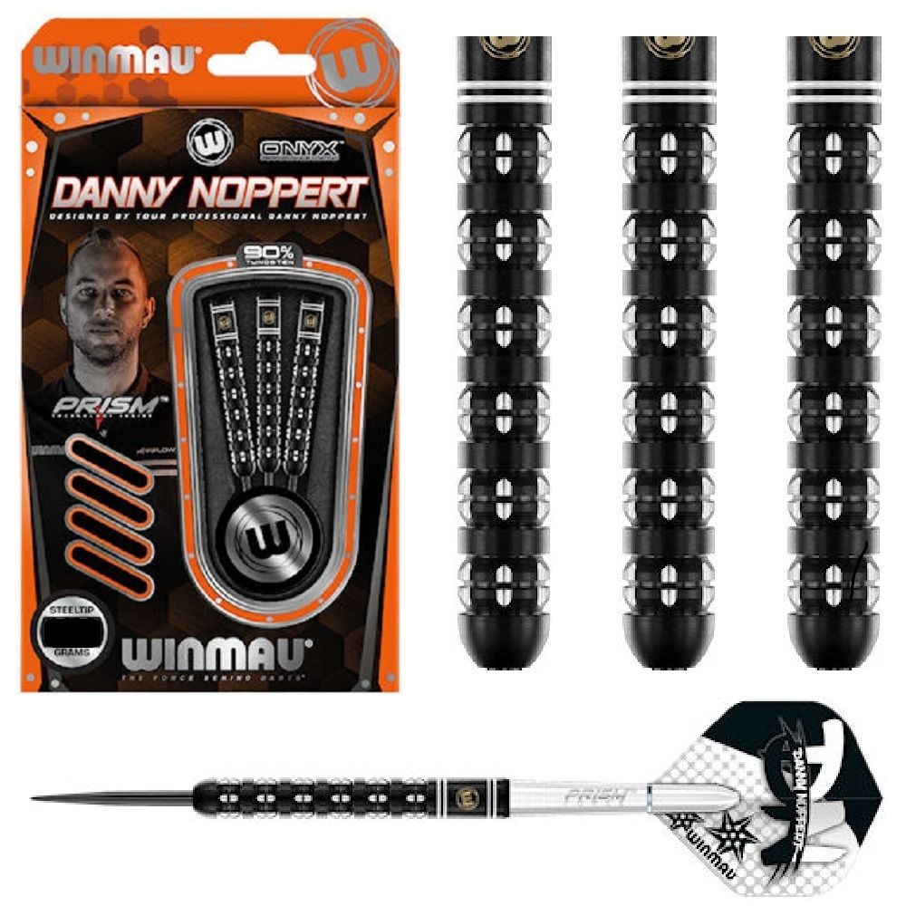 WINMAU DANNY NOPPERT FREEZE 90% TUNGSTEN DARTS - 22, 24GM