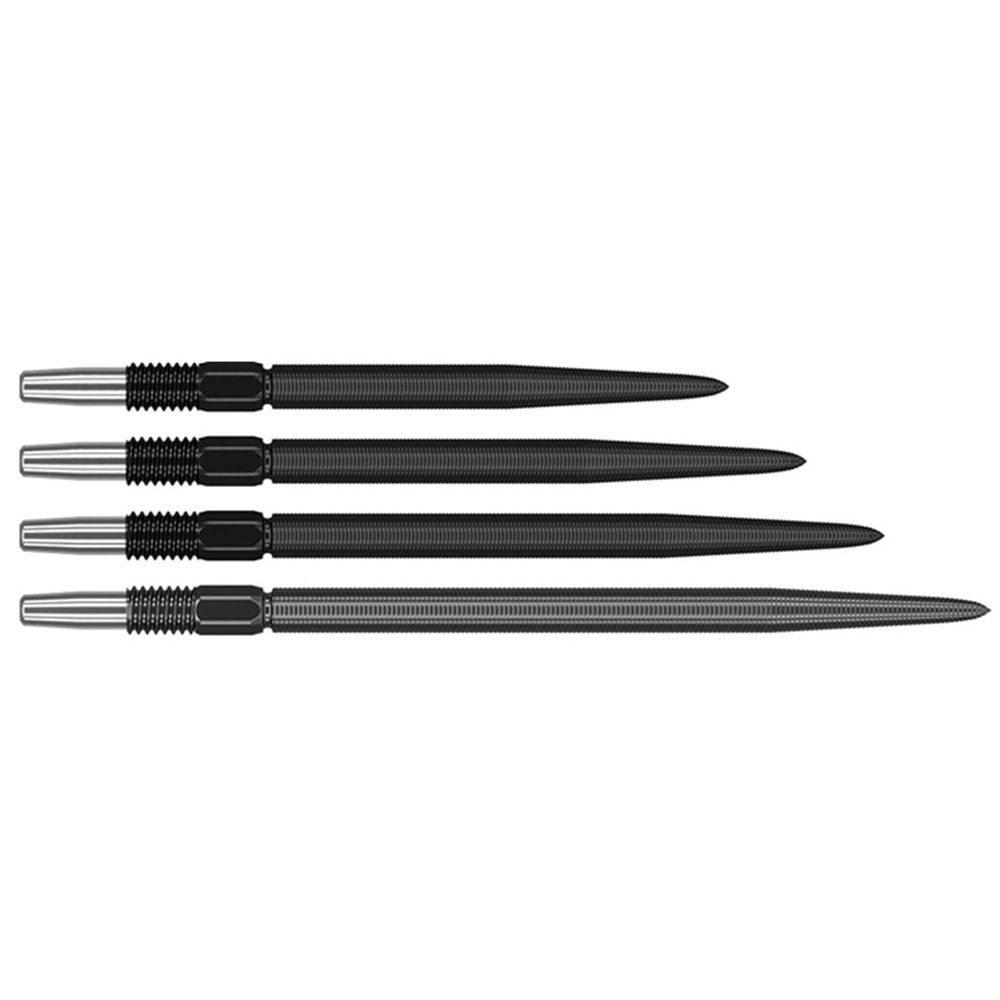 DART POINTS - TARGET SWISS NANO - 26, 30, 35 &amp; 40MM, Colour: BLACK, LENGTH: 26MM