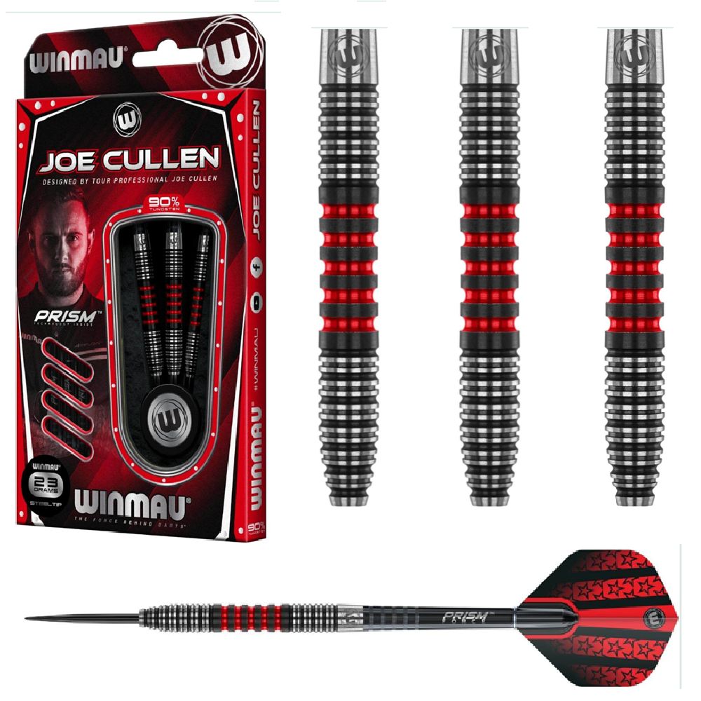 WINMAU JOE CULLEN 90% TUNGSTEN DARTS - 21, 23, 25GM