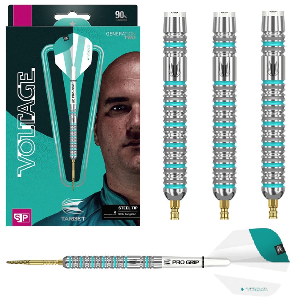 TARGET TUNGSTEN DART 90% -  ROB CROSS GENERATION 2 SWISS POINT - 21, 23 &amp; 25GM