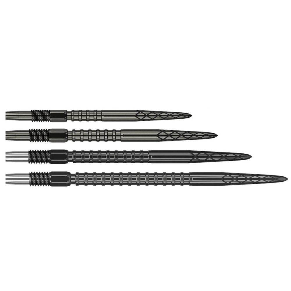 DART POINTS - TARGET SWISS DS – 26, 30, 35 &amp; 40MM, Colour: BLACK, LENGTH: 26MM