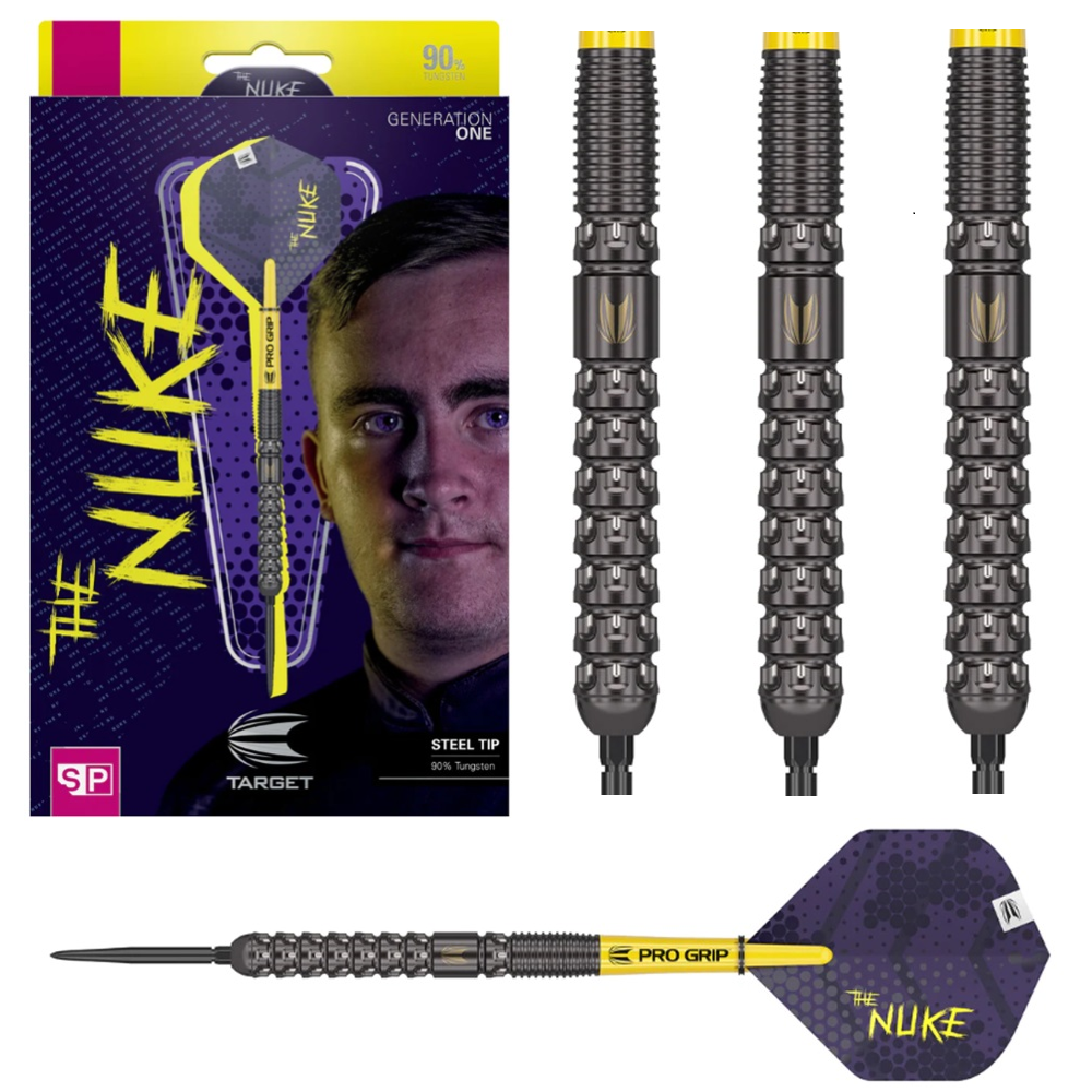 TARGET TUNGSTEN DART 90% -  LUKE LITTLER GEN 1 SWISS POINT - 22, 23 &amp; 24GM, WEIGHT: 22GM