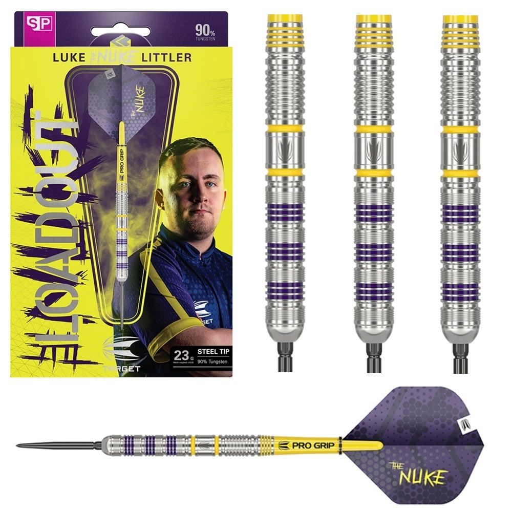 TARGET TUNGSTEN DART 90% -  LUKE LITTLER LOADOUT - SWISS POINT - 22, 23 &amp; 24GM