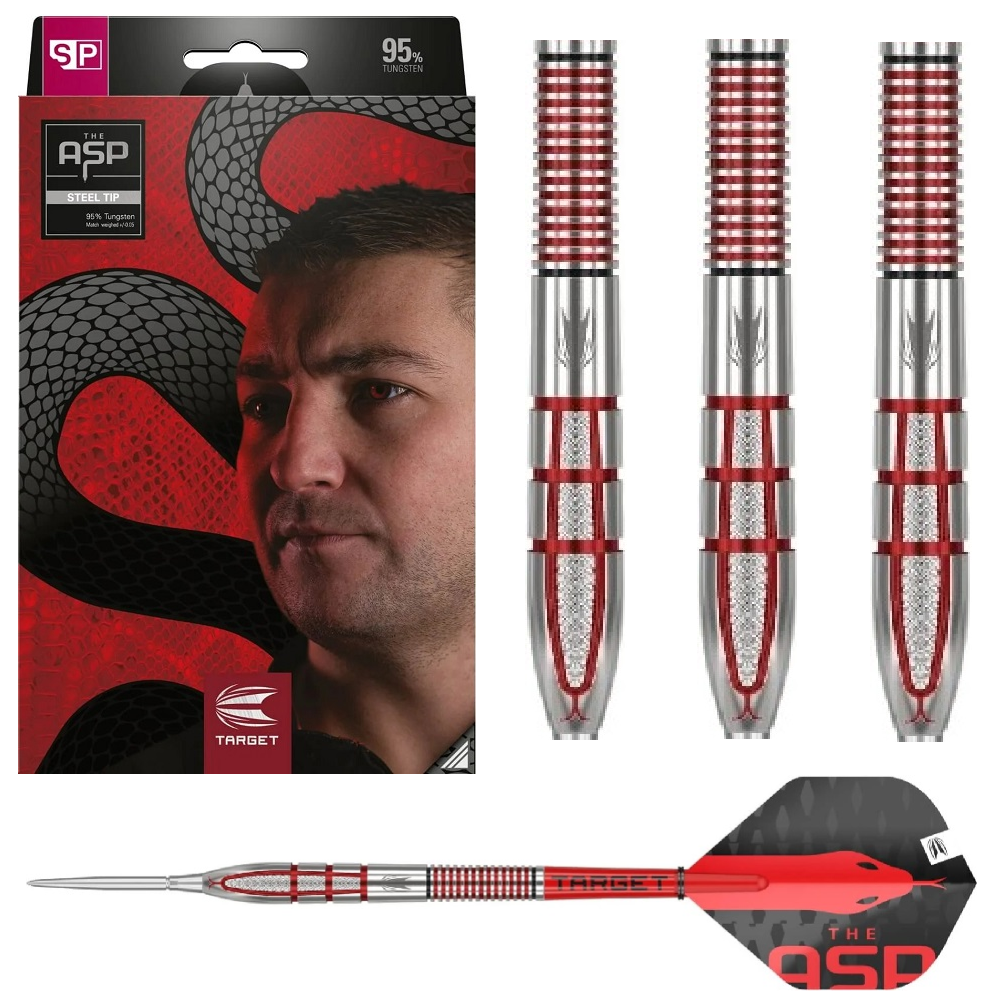 TARGET NATHAN ASPINALL GEN 2 95% TUNGSTEN DARTS – 22, 23, 24 &amp; 26GM