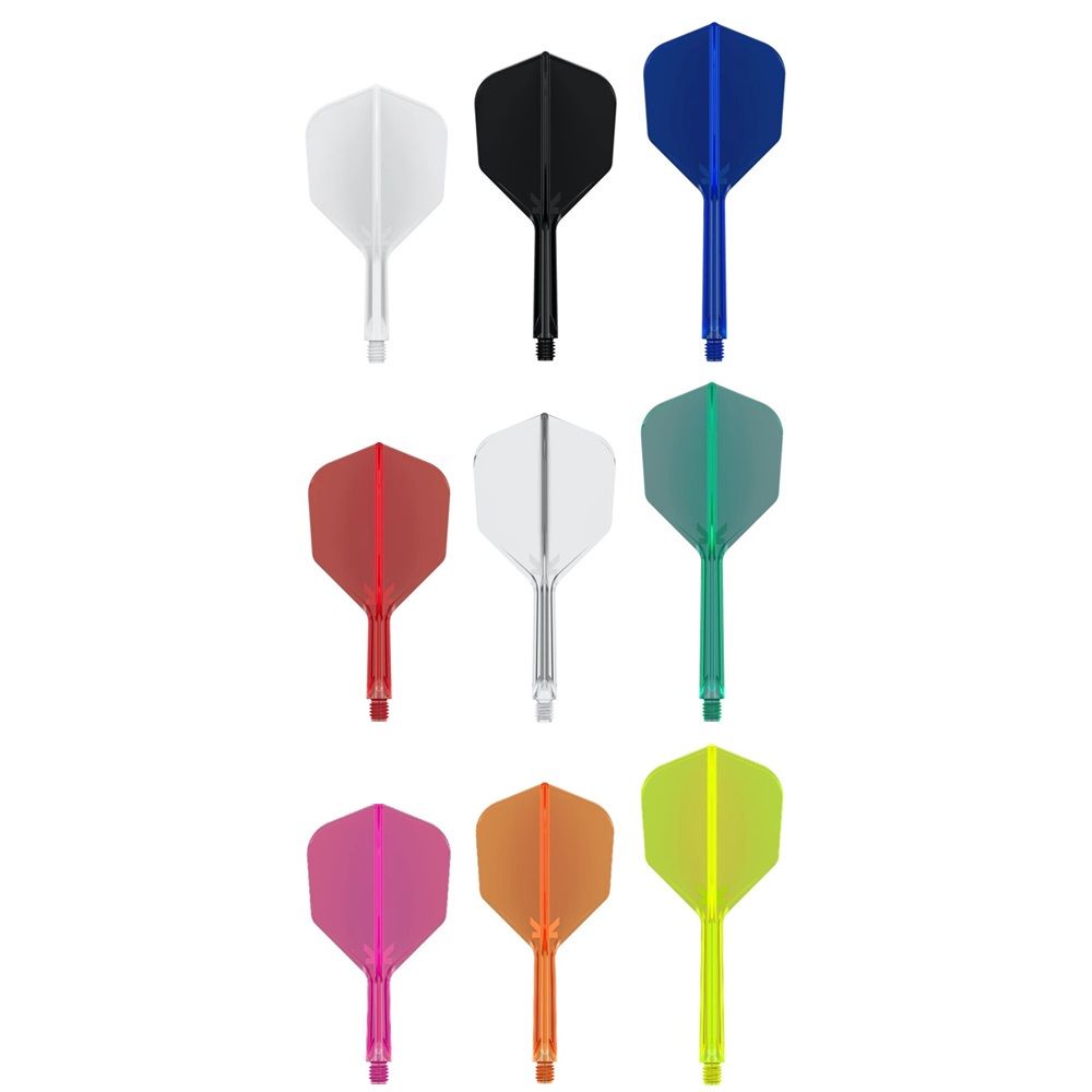 TARGET K-FLEX MOULDED FLIGHT &amp; SHAFT – SMALL STD NO.6