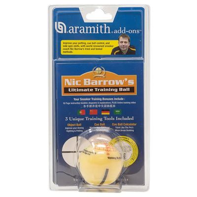 TRAINING BALL - ARAMITH NIC BARROW'S SNOOKER 2 1/16"