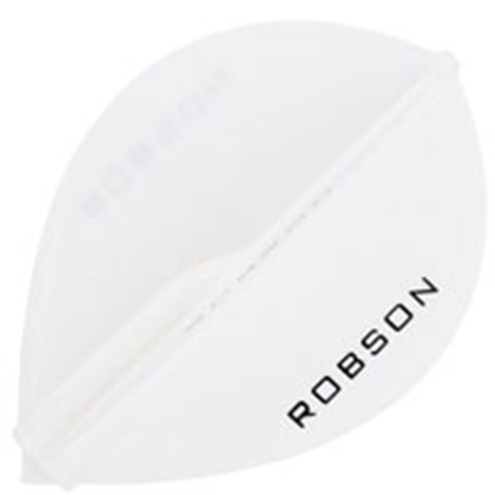 ROBSON PLUS MOLDED FLIGHTS - PEAR, Colour: WHITE