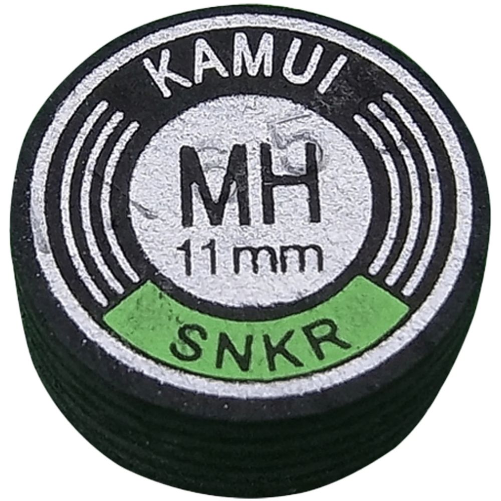 CUE TIP - KAMUI - BLACK, DENSITY: MEDIUM/HARD, Size: 9MM