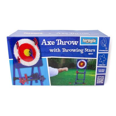 AXE THROW -  WITH THROWING STARS