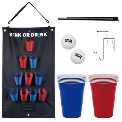 SINK OR DRINK (VERTICAL BEER PONG)