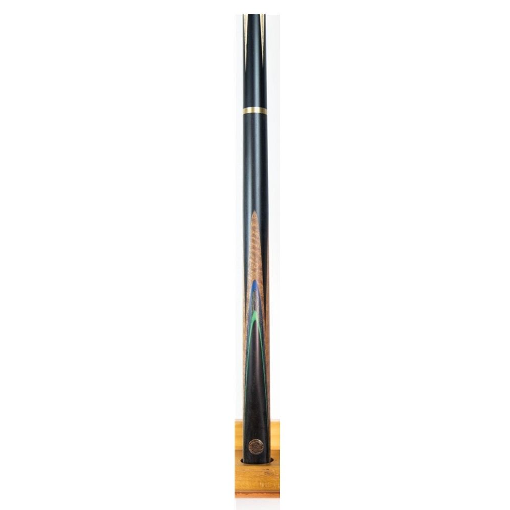 3/4 ASH CUE – ADRENALINE + 6″ EXTENSION – 9MM TIP, DESIGN: BROWN/BLUE/GREEN