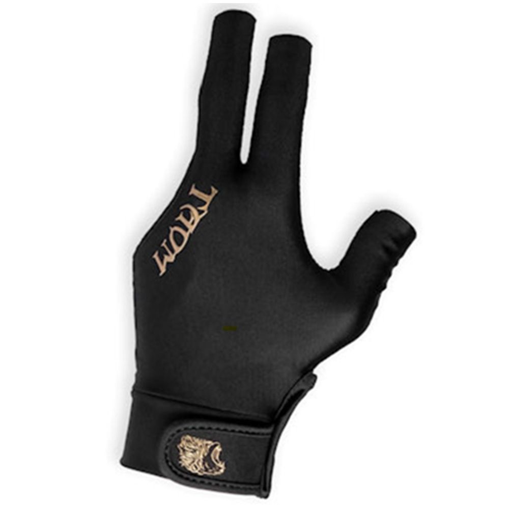 BILLIARD GLOVE - TAOM MIDAS - L/R, Colour: BLACK, STYLE: LEFT, Size: SMALL