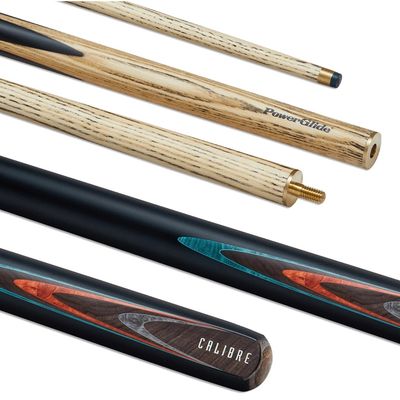 2 PIECE ASH CUE - POWERGLIDE CALIBRE - 57" 10MM
