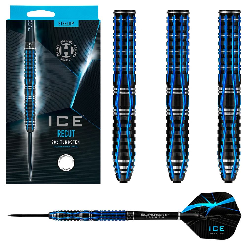 HARROWS  ICE RE-CUT 90% TUNGSTEN DARTS -  22, 24, 26GM