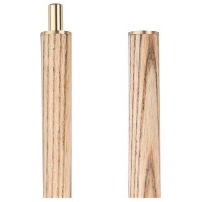 2 PIECE ASH CUE - LUMEX ARROW - 57" 9.5MM