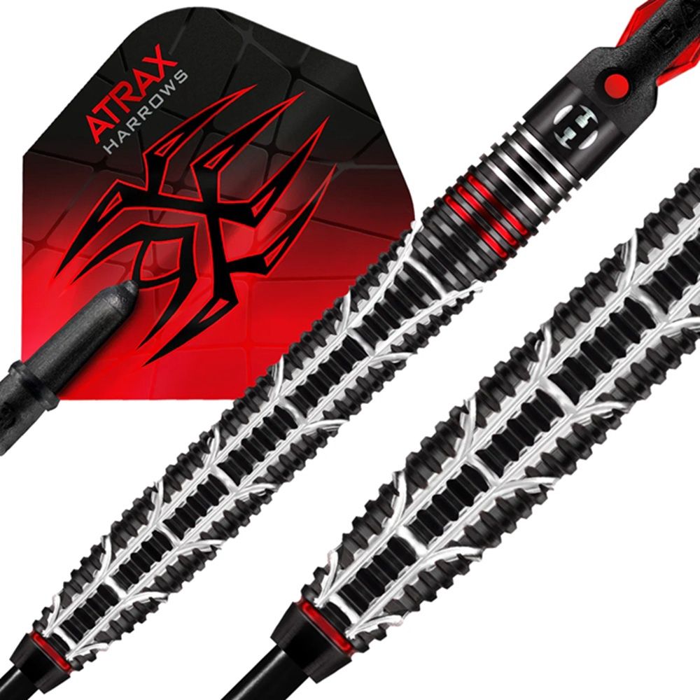 HARROWS ATRAX 95% TUNGSTEN DARTS - 21, 23, 25GM, WEIGHT: 21GM
